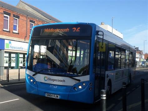 Stagecoach 27163 Adl Enviro 300 Seen In Hartlepool Bus Ginger Flickr