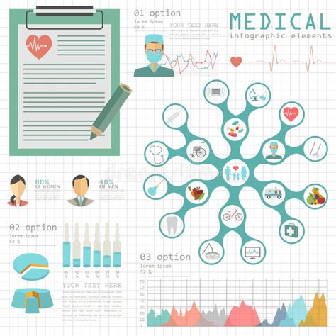 Medisch En Gezondheidszorg Infographic Ademhalingssysteem Infograph