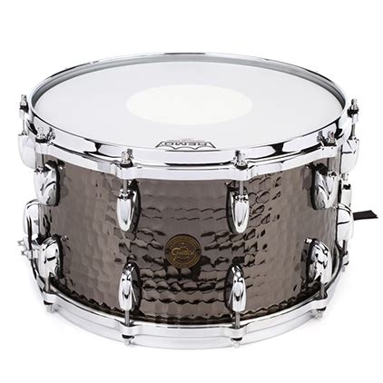 Gretsch Hammered Black Steel Snare Drum X Son Sound