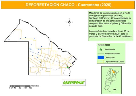 Chaco, una de las provincias con mayor deforestación
