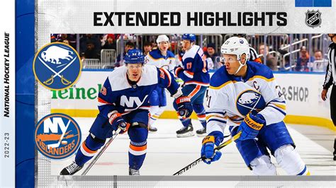 Buffalo Sabres Vs New York Islanders Mar Highlights Youtube