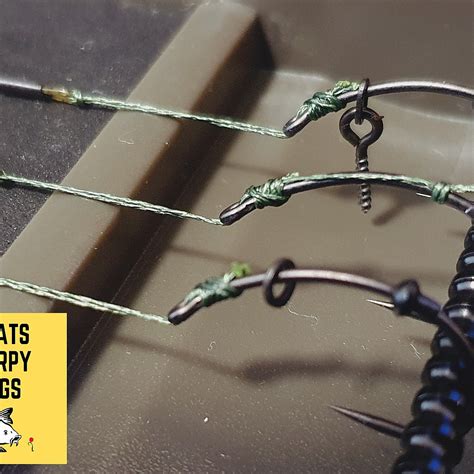 Camo Combi Rigs Professionally Tied Carp Rigs