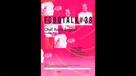 Foodtalk Chef Xano Saguer Youtube