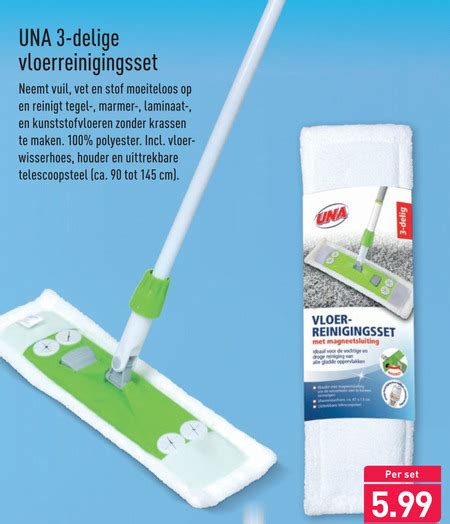 Una Vloerwisser Folder Aanbieding Bij Aldi Details