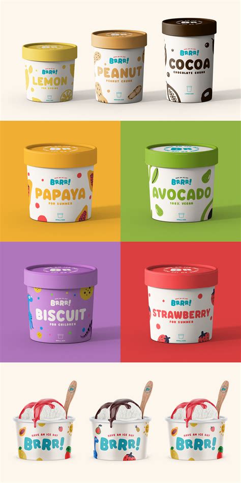 Brrr! Ice Cream - Corporate Identity :: Behance