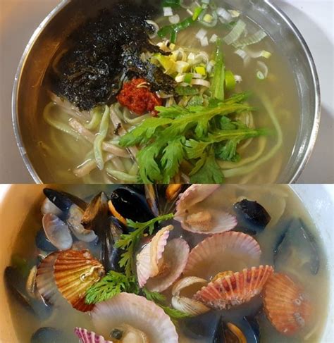 생생정보 전설의맛 부산 온천동 삼색해물칼국수 맛집 위치는 산더미칼국수 물총칼국수 外 네이트 연예