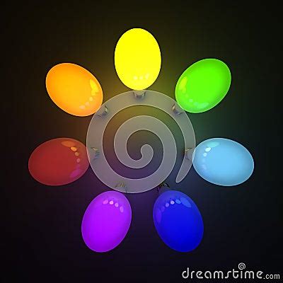 Colorful Light Bulbs Royalty Free Stock Photography - Image: 18737197