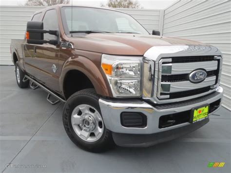 Golden Bronze Metallic Ford F Super Duty Xlt Crew Cab X