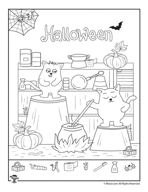 Free Printable Halloween Hidden Pictures Play A Hidden Pictures Puzzle