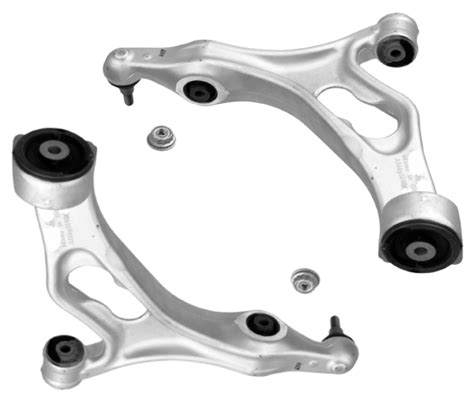 Set Of 2 Front Lower Control Arms L R LEMFOERDER For Audi Q7 2007