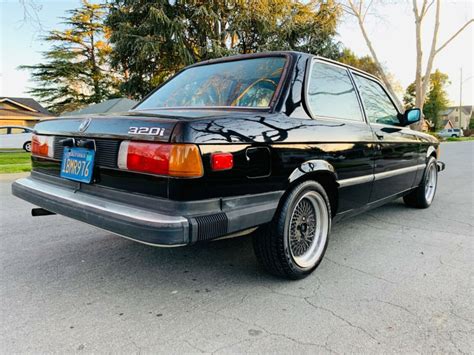 1980 Bmw 320i Sunroof Coupe Black Original Paint California Car