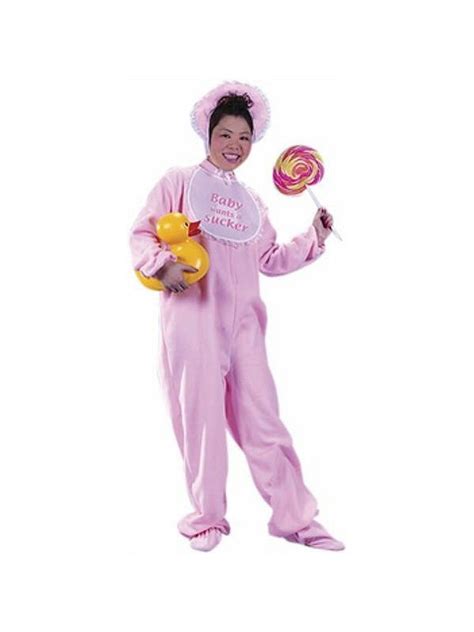 Adult Pink Baby Costume - Walmart.com