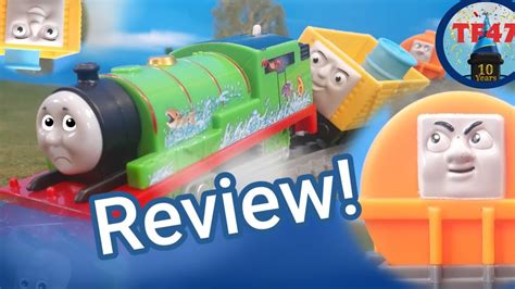 Thomas Motorized Trackmaster Percy And The Tanker Review Trackmaster