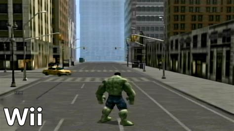 THE INCREDIBLE HULK 2008 Wii Gameplay YouTube