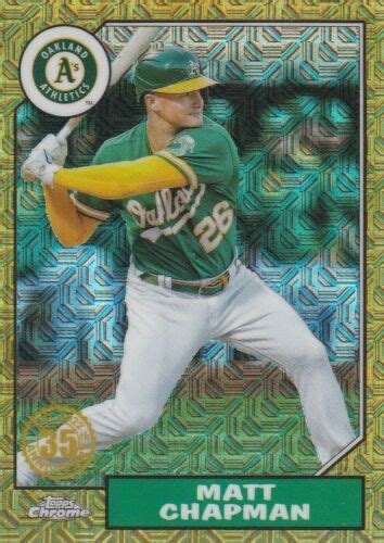 Topps Series Matt Chapman B Blue Jays Retro Th Ann