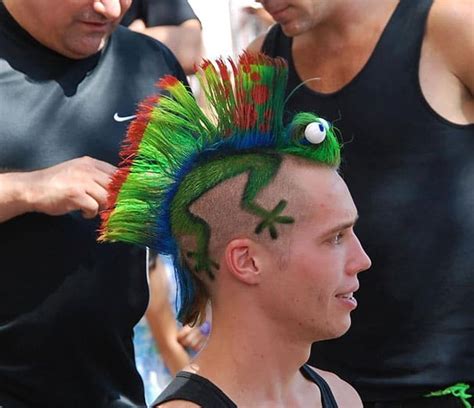 Check Out These Wild And Crazy Hair Styles