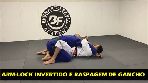 Arm Lock Invertido E Raspagem De Gancho Partindo Do Arm Lock Invertido Com Thomas Lisboa Youtube