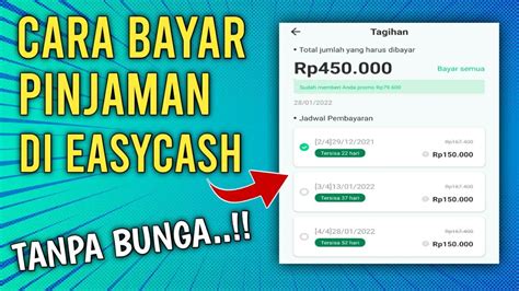 CARA BAYAR PINJAMAN DI EASYCASH BISA LEWAT DANA YouTube