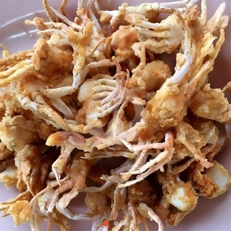 Jual Baby Crabs Crispy Cemilan Seafood Kepiting Goreng Krispi Modi