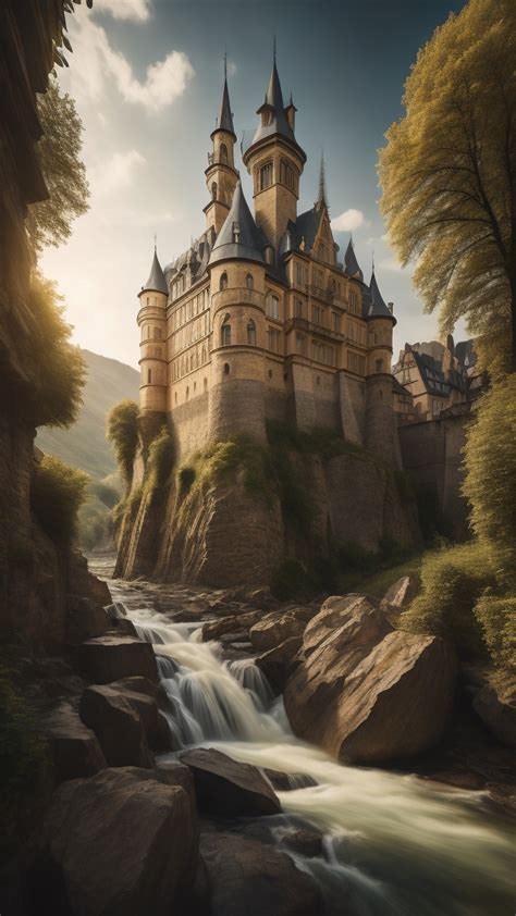 Rhineland Castle by BonnieHaynes-Dolbeer on DeviantArt