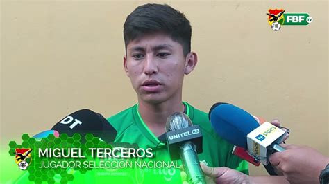 Miguel Terceros Hay Que Demostrar Que En Bolivia Hay Talento Joven