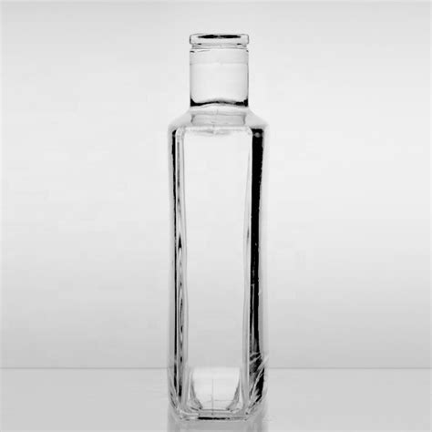 Square Rectangular Glass Bottle Wholesale 500ml 700ml Antique Crystal Whiskey Liquor Decanter