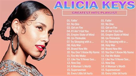 Alicia Keys Greatest Hits Full Album Top Hits Deep Soul Music