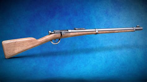 Chassepot 1866 rifle - DownloadFree3D.com