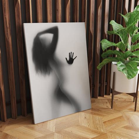 Nude Woman Beauty Naked Hot Sexy Canvas Painting Frame Option Decoration Wall Set Large Art