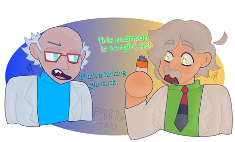 Dr Coomer eats a gluestick by Rabbite06 on DeviantArt