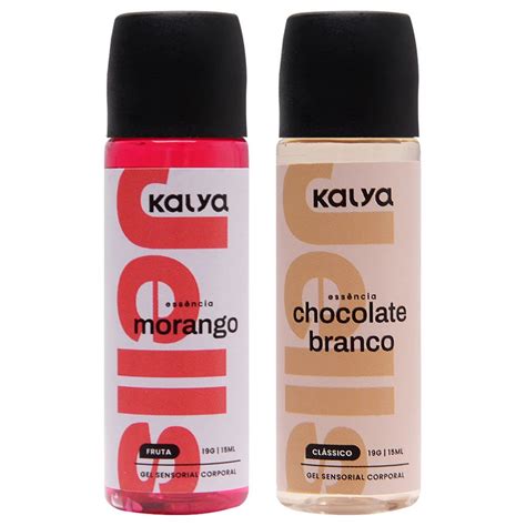 Gel Hot Duo Morango E Chocolate Branco Kalya Gall