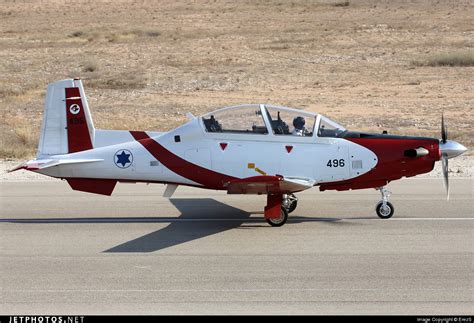 496 Raytheon T 6A Efroni Israel Air Force ErezS JetPhotos