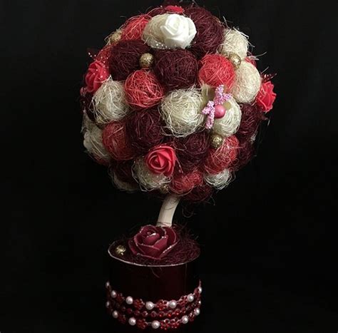 Деревья счастья: домашний топиарий — BurdaStyle.ru