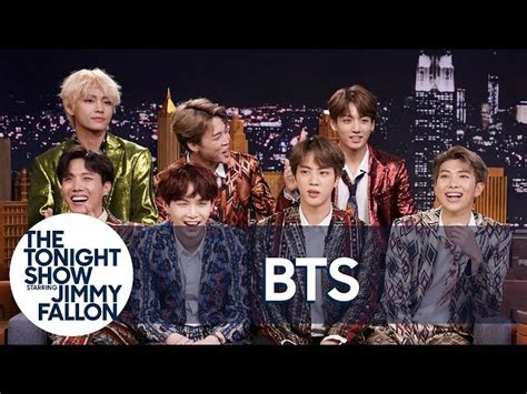 Chương Trình Tối Nay Bts Tại The Tonight Show Countrymusicstop