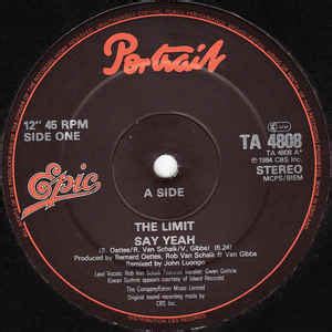 The Limit - Say Yeah (1984, Vinyl) | Discogs