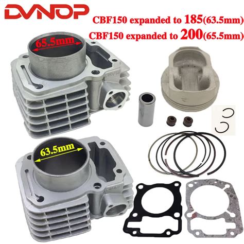 Motorcycle Cylinder Kit For Honda XR150 CBF150 Upgrade CBF185 CBF200 XR185 XR200 Modified Engine ...