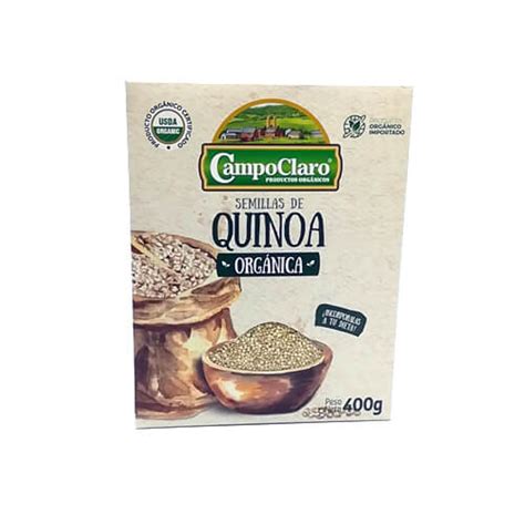 Semillas De Quinoa Organica Campoclaro Grs Tito Tienda Gourmet