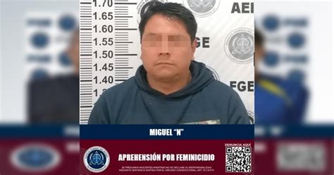 Presunto Feminicida Es Aprehendido Por Agentes Estatales De