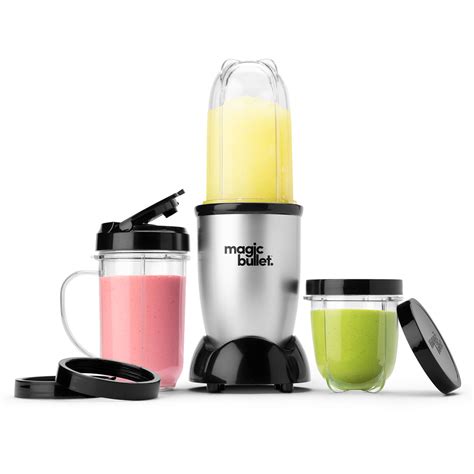 Magic Bullet Piece Personal Blender Mbr Silver Black