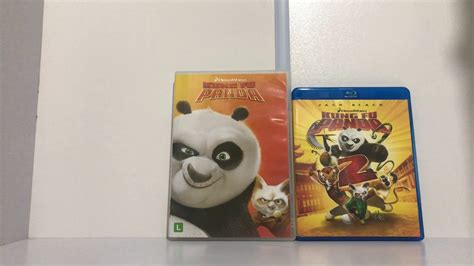 KUNG FU PANDA 1 E 2 DVD BLU RAY YouTube