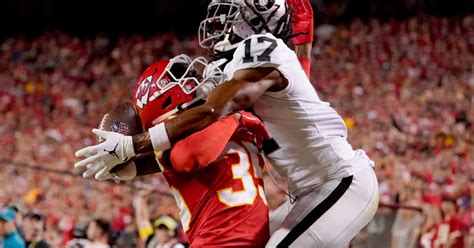 Pass Interference Calls In Chiefs Raiders Game Spark Debate Sports