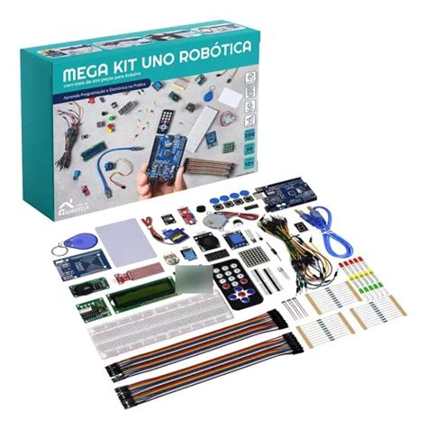 Kit Uno Robotica Iniciante Completo Para Arduino Ebook Frete grátis