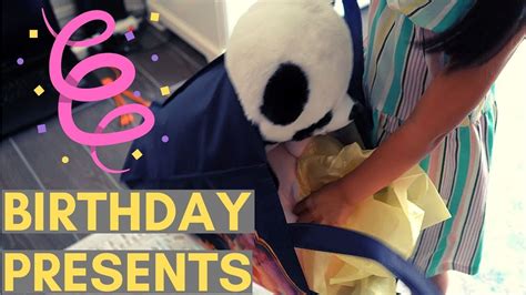 Opening Birthday Presents Youtube