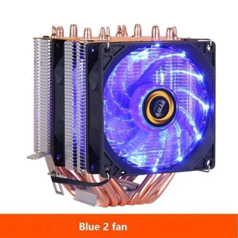 CS 08232 Radiateur De Refroidissement CPU RGB 6 Caloducs 3 Broches 4