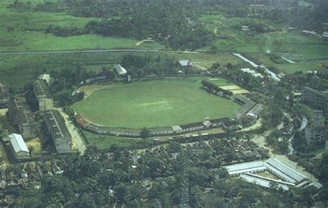 Colombo's Saravanamuttu Stadium which hosted Sri Lanka's first Test ...