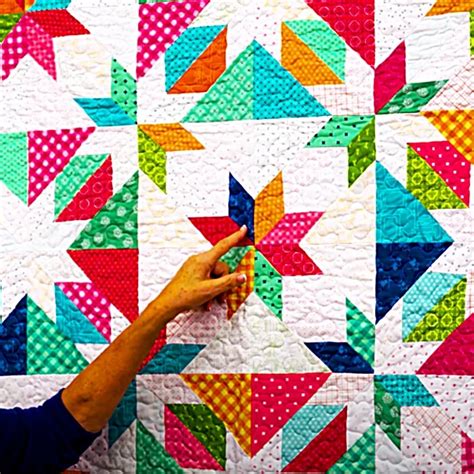 Confetti Star Quilt With Jenny Doan