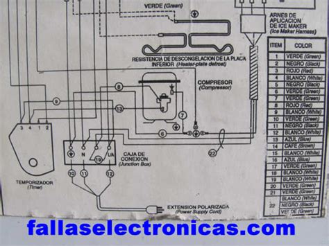 Diagrama Electrico De Refrigerador Whirlpool