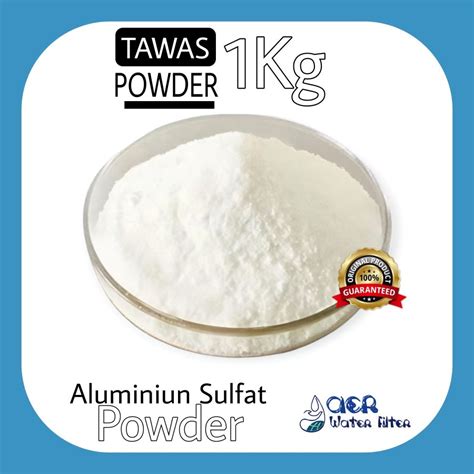 Jual Tawas Bubuk Murni Kg Penjernih Air Aluminium Sulfat