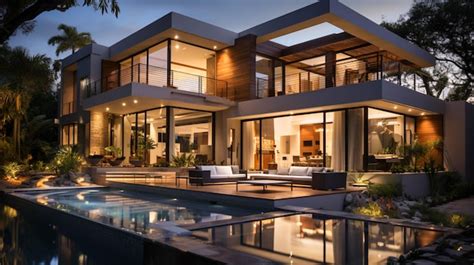 Premium Photo | Modern home for sale realestate business