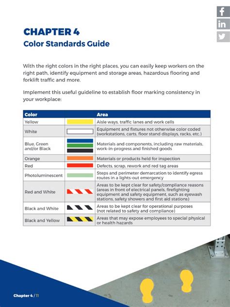 Color Coding Floor Marking | PDF